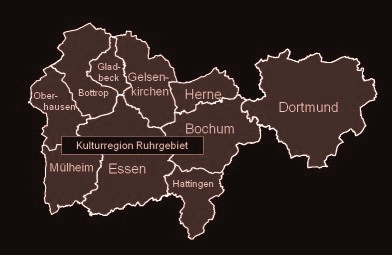 Städte der Kulturregion Ruhrgebiet