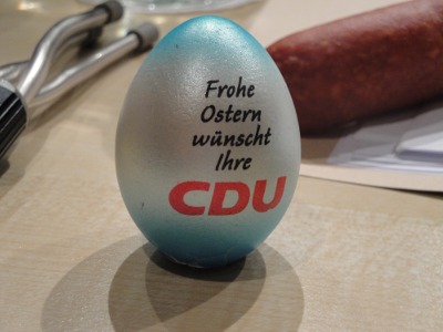Frohe Ostern wünscht Dirk Schmidt, CDU-Landtagskandidat