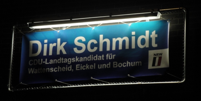 Banner CDU-Landtagskandidat Dirk Schmidt