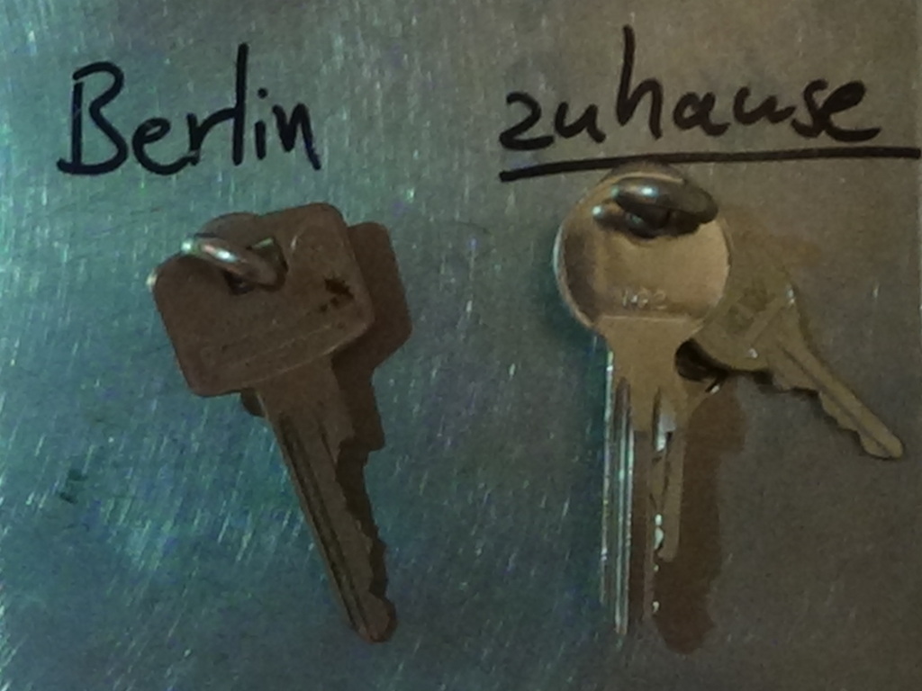 Schlüssel für Berlin und zuhause