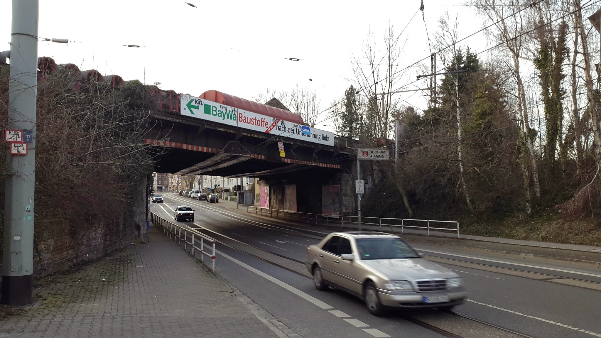 Unterführung am Bahnhof Bochum-Hamme