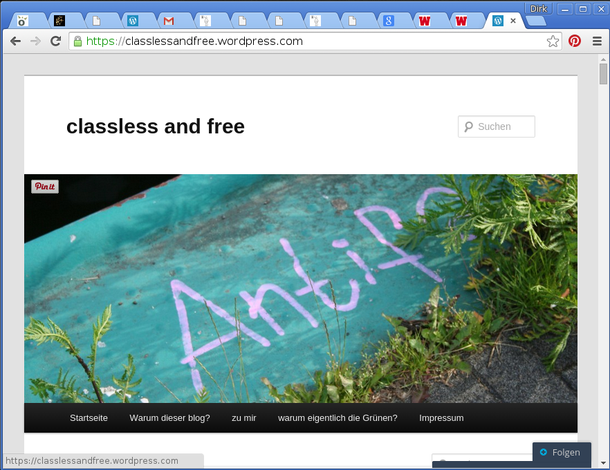 Blog classless and free