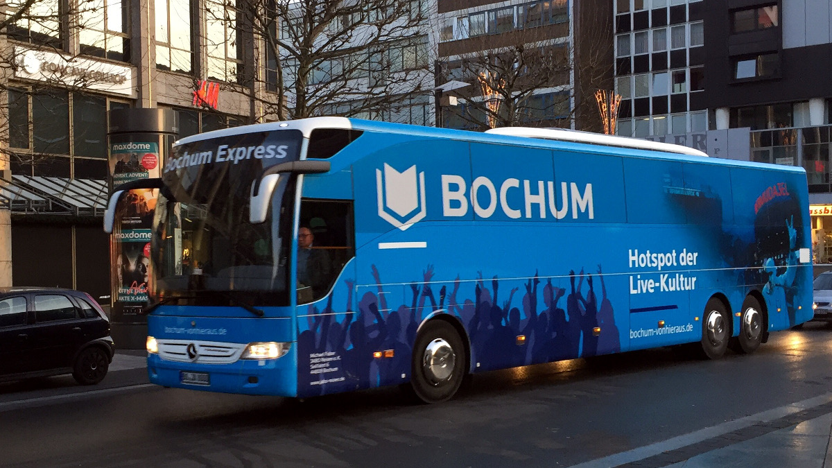 Blauer Bus Bochum