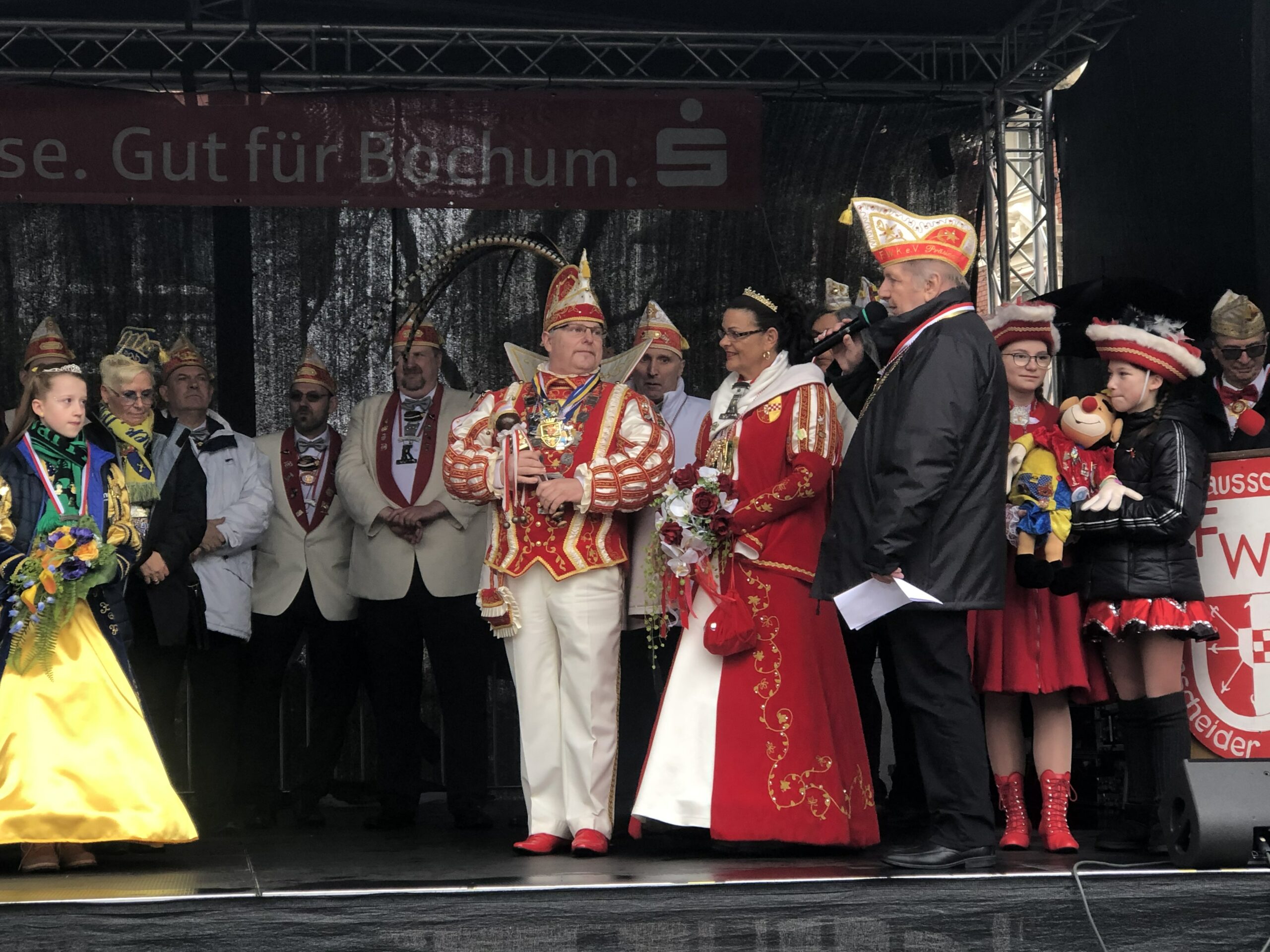 Karneval in Wattenscheid: Bodo I. und Alexandra I., Stadtprinzenpaar 2020/2021