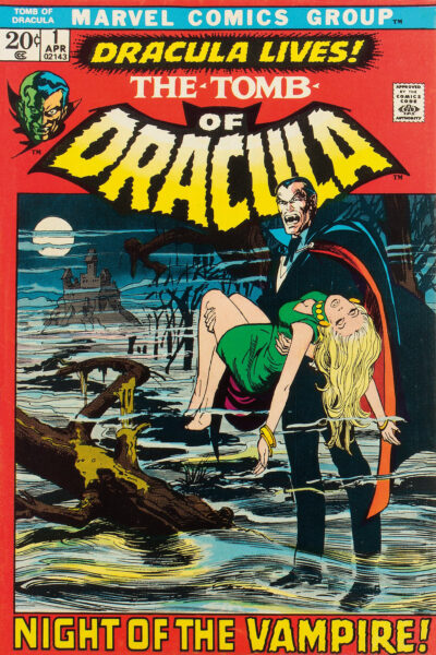 Comic Cover: The Tomb of Dracula