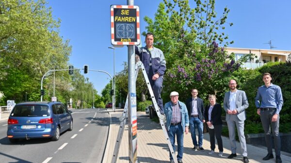 Zwölf neue Geschwindigkeitstafeln in Bochum