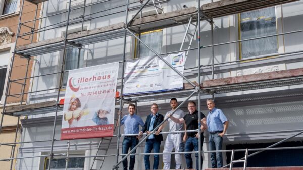 Erste Fassadenförderung in Bochum-Hamme