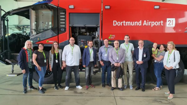 SPD-Ratsfraktion zu Gast am Flughafen Dortmund