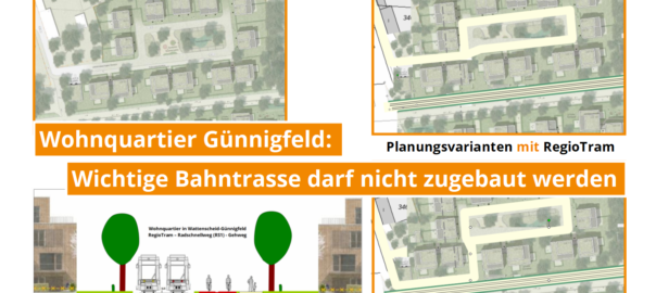 Planungsfehler bei Wohnquartier Günnigfeld macht wichtige ÖPNV-Verbindung unmöglich