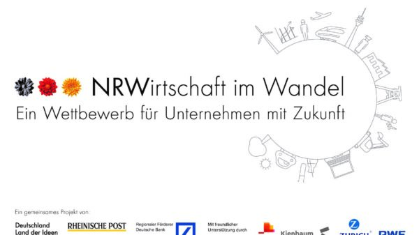 Wettbewerb „NRW - Wirtschaft im Wandel“ gestartet – Zukunftsstarke Unternehmen aus Nordrhein-Westfalen gesucht