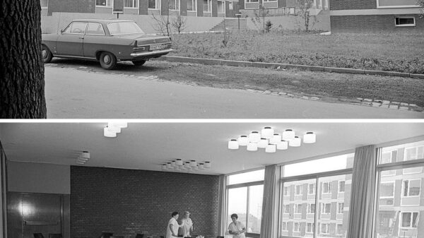 „Schaufenster Stadtgeschichte“: Ansichten des Studierendenwohnheims Overbergstraße von 1965
