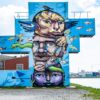 Graffiti-Kunst mit Live-Musik im Planetarium: „Urban Art im XXL-Format“