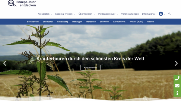Screenshot Ennepe-ruhr-entdecken.de